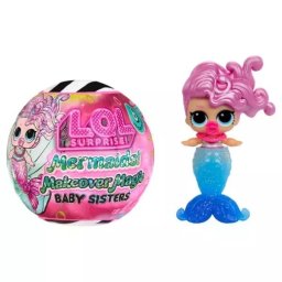 L.O.L. Surprise: Magia Retușului Bebeluș cu Sirene - schimbare de culoare
