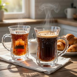 Set 6 Cesti cafea/ceai Cristal Bohemia Armudu 500PK 120 ml