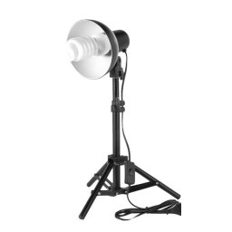 Kit lumina continua lampa E27, mini stativ 30 - 48cm, bec 35W