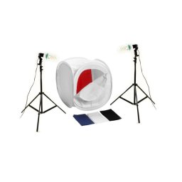Kit pentru fotografie produs cort 100cm+stativ190cm+bec85W