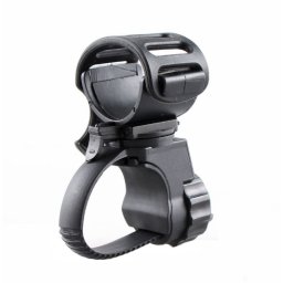 Clema de fixare pentru bicicleta cu curea zimtata si suport reglabil 360grade pentru lanterna GP209