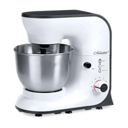 Robot de bucatarie MR-559-M, 2000W, 5 litri, Masina de tocat carne si blender, 3 agitatoare, 6 trepte + Pulse, Negru