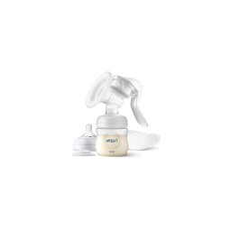 Pompa de san manuala cu biberon pentru hranire naturala Philips Avent SCF430/10