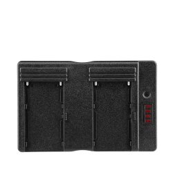 Adaptor de la NP-F la V-mount cu 2 sloturi pentru NP-F550 NP-F750 NP-F970