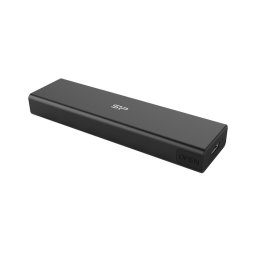 HDD Rack PD60 Enclosure USB-C case M.2 PCIe NVMe SSD / M.2 SATA SSD (SP000HSPSDPD60CK) Black