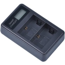 Incarcator smart charger Dual LC-E6 LP-E6 pentru Canon 5D II 7D 60D 70D 6D 5D III