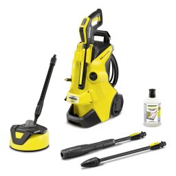 K 4 Power Control Home,1800 W, motor racit cu apa, 130 bar presiune maxima, 420 l/h debit maxim, furtun de presiune 8 m, perie exterior T5 , detergent exterior 0.5L