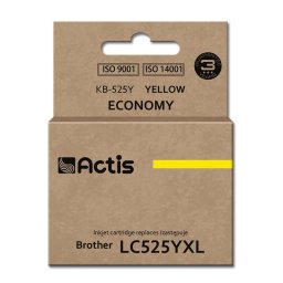 Actis KB-525Y ink for Brother printer; Brother LC-525Y replacement; Standard; 15 ml; yellow
