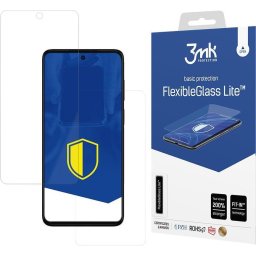 Folie protectie ecran 3mk FlexibleGlass Lite pentru Motorola Moto G52, Transparenta