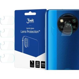 SZKŁO HYBRYDOWE 3MK LENS PROTECTION XIAOMI POCO X3 NFC