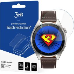Folie de sticlă hibridă 3MK FlexibleGlass pentru Huawei Watch 3 Pro