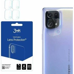 Protectie camera foto 3mk Lens Protect pentru Oppo Find X5, Sticla hibrida 7H