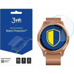 Folie protectie smartwatch 3mk FlexibleGlass pentru Garmin Vivomove Luxe, Transparenta