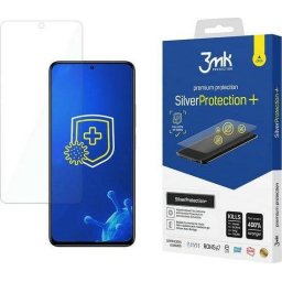 Folie protectie ecran 3mk SilverProtection+ antimicrobiana (Montaj umed) pentru Xiaomi Redmi Note 11 Pro 5G / Pro+ 5G