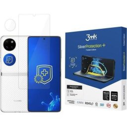 Folie protectie ecran 3mk SilverProtection+ antimicrobiana (Montaj umed) pentru Huawei P50 Pocket