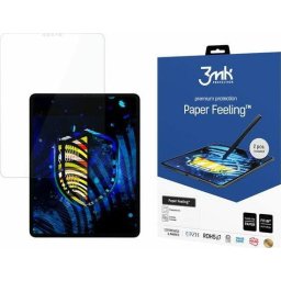 Folie de protectie ecran tip hartie 3MK Paper Feeling pentru Apple iPad Pro 12.9" (Gen 3/4/5/6)