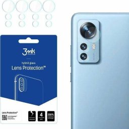 Protectie camera foto 3mk Lens Protect pentru Xiaomi 12 Pro, Sticla hibrida 7H