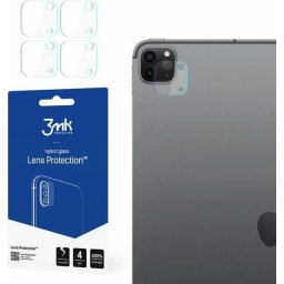 Protectie camera foto 3mk Lens Protect pentru Apple iPad Pro 12.9", Sticla hibrida 7H