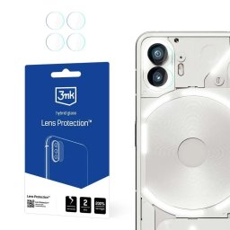 Protectie camera foto 3mk Lens Protection pentru Nothing Phone (2), Sticla hibrida 7H