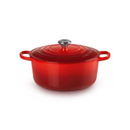 Tigai si seturi Le Creuset Signature Casserole round 28 cm Cerise