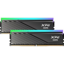 Memorie XPG Lancer Blade RGB, 6000, CL36, 32GB (2x 16 GB) dual kit, black, AX5U6000C3616G-DTLABRBK, INTEL XMP, AMD EXPO, DDR5
