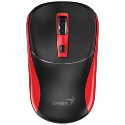 Mouse NX-7123 – Mouse wireless 2.4 GHz, optic 1200 DPI, 3 butoane + scroll, roșu