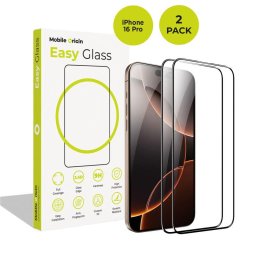EasyGlass iPhone 16 Pro, 2 pack
