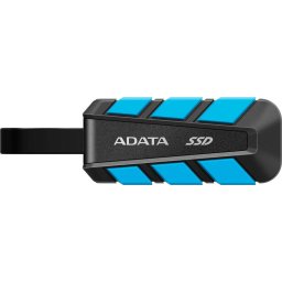 SSD Extern External SC740 2 TB Black/Blue, USB-C 3.2 Gen 2 (10 Gbps)