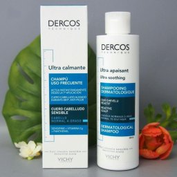 Vichy Dercos Ultra Soothing Sulfate-Free Shampoo Normal To Oily Hair 200 ml