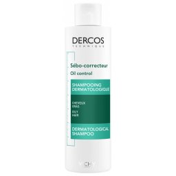 Vichy Dercos Oil Control Dermatological Shampoo 200 ml