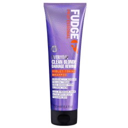 Fudge Professional Clean Blonde Damage Rewind Everyday Violet-Toning Shampoo 250 ml