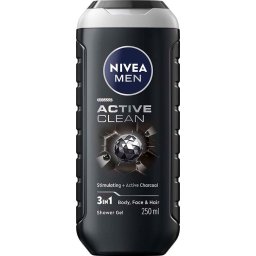 Nivea Men Active Clean Shower Gel 250 ml