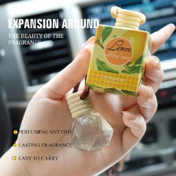 Parfumuri pentru casa Mr&Mrs Fragrance Jeff Chrome Car Air Freshener Lemon & Orange