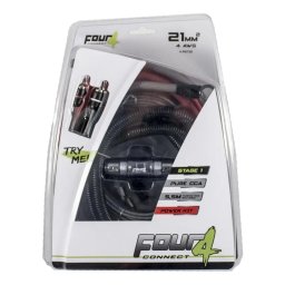 Kit cablu alimentare Four Connect,4-PKIT20, Stage1, 4 AWG (20 mm2)