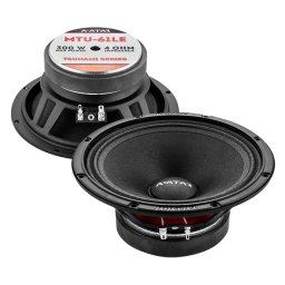 Boxe auto Difuzoare auto Avatar Tsunami MTU-61LE set componente, 165mm, 150W RMS, 4Ω, set 2 difuzoare