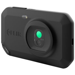 Camera de supraveghere FLIR C3-X​ thermal imaging camera Black 1800 mAh Vanadium Oxide Uncooled Focal Plane Arrays Built-in display 128 x 96 pixels LCD 640 x 480 pixels