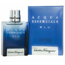 S. Ferragamo Acqua Essenziale Blu - Apă de toaletă (EDT) - Categorie olfactivă: Aromatic/Fresh - Note vârf: Lămâie, Bergamotă de Calabria, Cardamom - Note mijloc: Lavandă, Cypriol, Cedru de Atlas - Note bază: Tonka, Ambroxan, Benzoin, Patchouli
