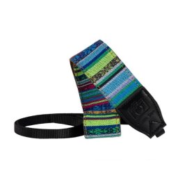 Curea de umar textila cu model colorat pentru aparate foto - 1326