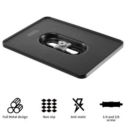 Suport Pad Laptop cu Surub 1/4 sau 3/8 Tripod Tray Holder