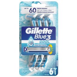 Gillette Blue3 Cool 6 pcs