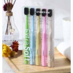 Swissdent Gentle Extra Soft Toothbrush 3 pcs White, Black, Orange