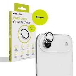 Protectie camera Mobile Origin Easy Lens Guards pentru iPhone Air, culoare silver
