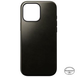 Husa piele Nomad Modern Leather Case pentru iPhone 16 Pro Max, culoare green chrome