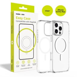 Husa Husă telefon Mobile Origin Hybrid MagSafe 16 Max pentru iPhone 16 Pro Max, transparenta – Transparent
