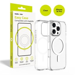 Husa Husă telefon Mobile Origin Hybrid MagSafe 16 Pro pentru iPhone 16 Pro, transparenta – Transparent