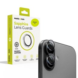 Protectie camera Mobile Origin Sapphire Lens Guards pentru iPhone 17, transparenta