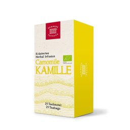 Ceai Demmers Quick-T Organic Camomile(ceai de musetel), 25 plicuri, 37,5 g