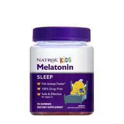 Melatonina pentru Copii - Jeleuri pentru Somn (Gummies) - Natrol - 90 Bucati - Aroma Fructe de Padure