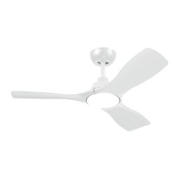 Ventilator de tavan Philips OLAS LED, dimabil, 24W, 230V, Ø 106 cm, alb, cu telecomandă