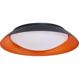 Osram - Plafonieră LED reglabilă ORBIS PLATE LED/45W/230V, Ø48 cm, portocaliu/negru